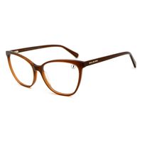 LV.AC.1085-0202.1 Armacao Para Oculos de Grau Feminino Chilli Beans Cat Marrom -4-